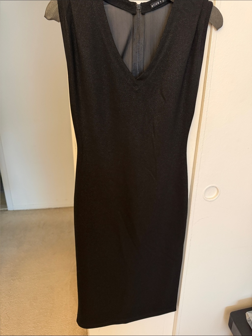RARE Collector's Showroom Sample Alice + Olivia  Fitted Dress